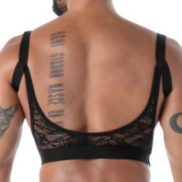 Accessories of the brand TOF PARIS - Bretelle de Jarretière Tof Paris Fluid Lace - Noir - Ref : TOF588N