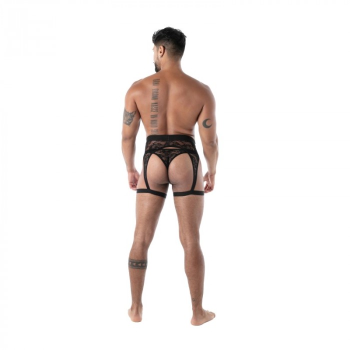 Accessories of the brand TOF PARIS - Bretelle de Jarretière Tof Paris Fluid Lace - Noir - Ref : TOF588N