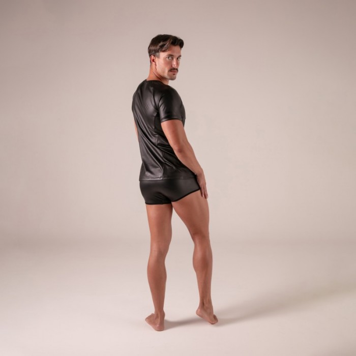 Manches courtes de la marque  - T-Shirt Absolu Male Master - Noir - Ref : AM0001N