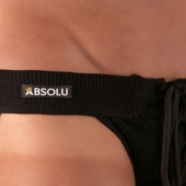 String de la marque  - String à lacets Absolu Male - Ref : AM0022N