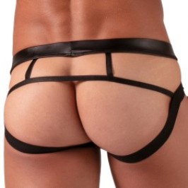 Jock strap de la marque ABSOLU MALE - Jockstrap Absolu Male Master - Noir - Ref : AM0006N