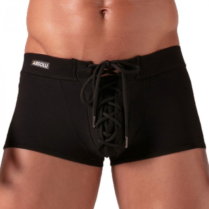 Boxer, shorty de la marque ABSOLU MALE - Boxer à lacets Absolu Male - Ref : AM0024N