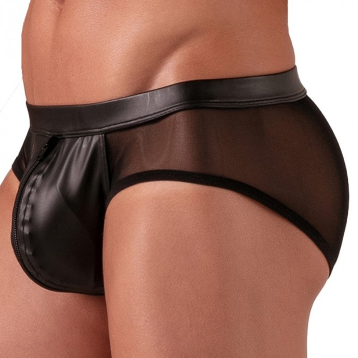 Slip, Tanga de la marque ABSOLU MALE - Slip Zippé Absolu Male Rebel - Ref : AM0011N
