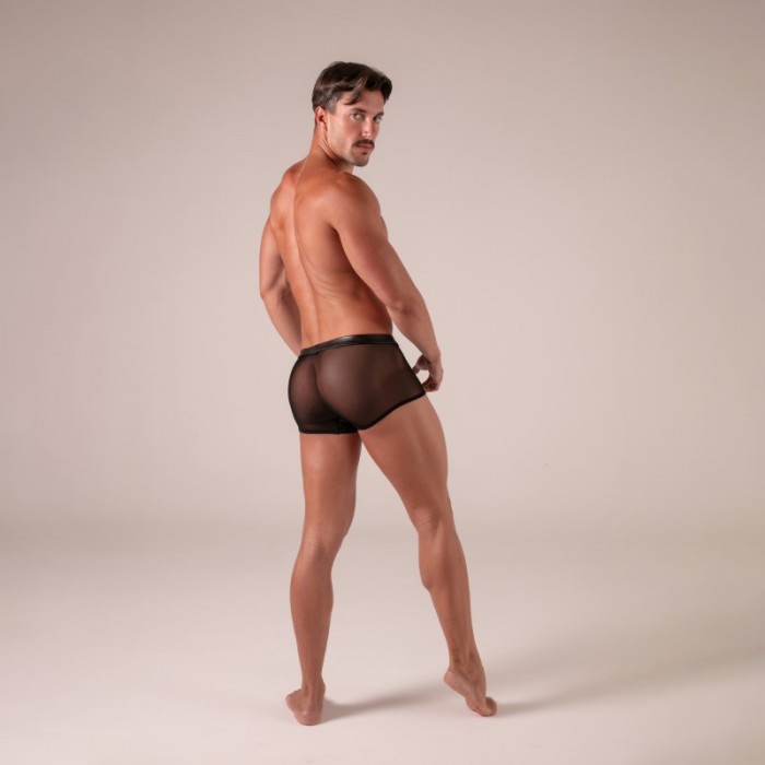 Boxer, shorty de la marque ABSOLU MALE - Boxer Zippé Absolu Male Rebel - Ref : AM0010N