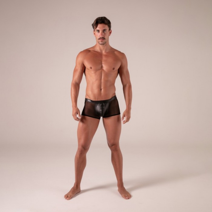 Boxer, shorty de la marque ABSOLU MALE - Boxer Zippé Absolu Male Rebel - Ref : AM0010N