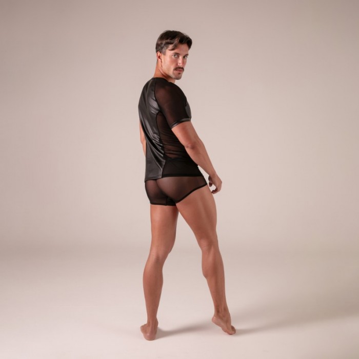 Manches courtes de la marque ABSOLU MALE - T-Shirt Absolu Male Rebel - Ref : AM0008N