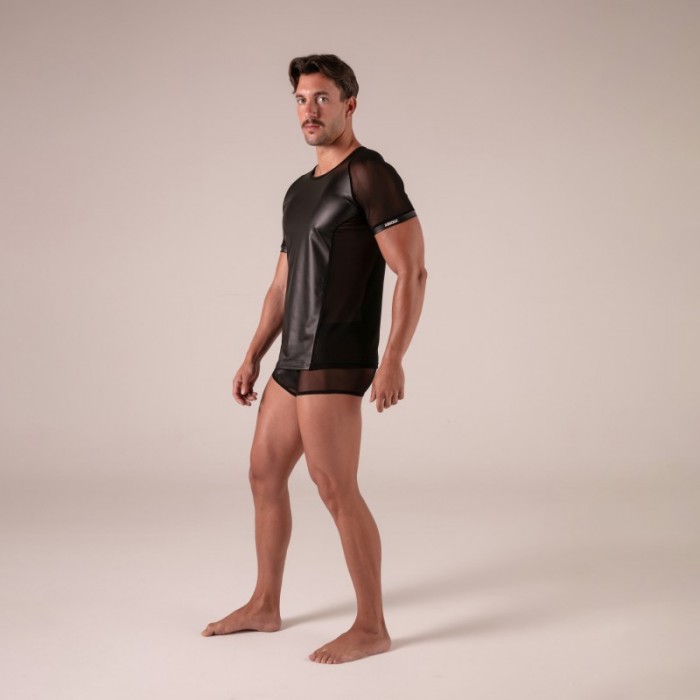 Manches courtes de la marque ABSOLU MALE - T-Shirt Absolu Male Rebel - Ref : AM0008N