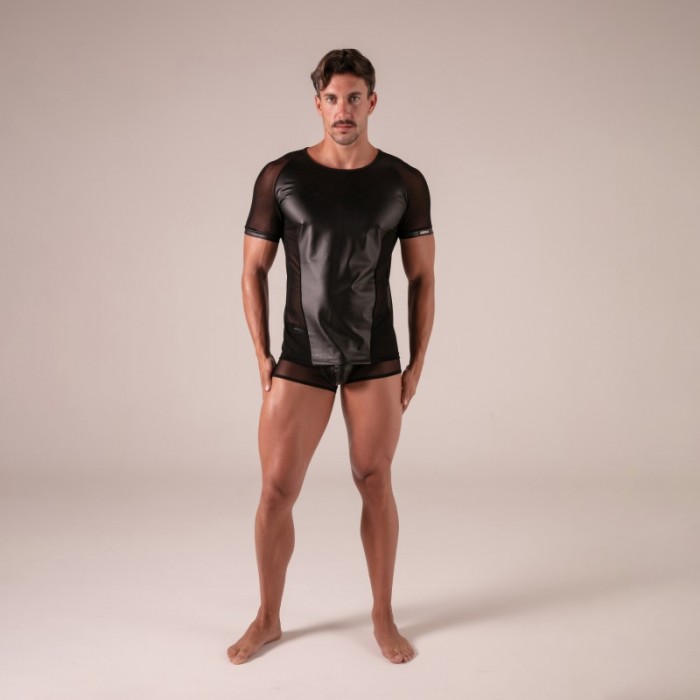 Manches courtes de la marque ABSOLU MALE - T-Shirt Absolu Male Rebel - Ref : AM0008N