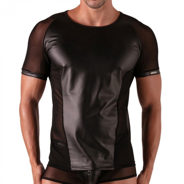 Manches courtes de la marque ABSOLU MALE - T-Shirt Absolu Male Rebel - Ref : AM0008N