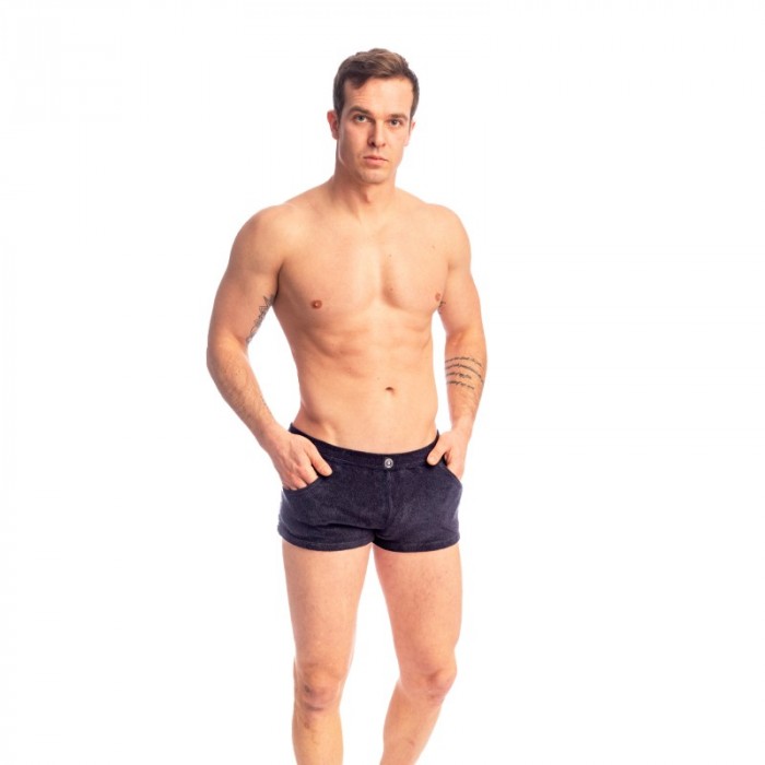 Kurze der Marke L HOMME INVISIBLE - Fire Island- Micro Terry Shorts L Homme Invisible Marine - Ref : HW109 FIR 049