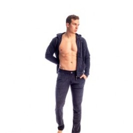 Jacke der Marke L HOMME INVISIBLE - Fire Island- Zip Up Hoodie L Homme Invisible Marine - Ref : HW172 FIR 049