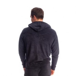 Jacke der Marke L HOMME INVISIBLE - Fire Island- Zip Up Hoodie L Homme Invisible Marine - Ref : HW172 FIR 049