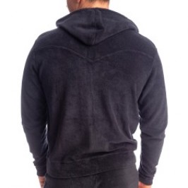 Jacke der Marke L HOMME INVISIBLE - Fire Island- Zip Up Hoodie L Homme Invisible Marine - Ref : HW172 FIR 049
