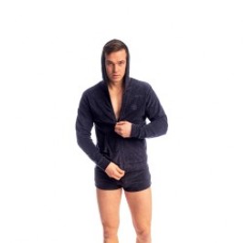 Jacke der Marke L HOMME INVISIBLE - Fire Island- Zip Up Hoodie L Homme Invisible Marine - Ref : HW172 FIR 049