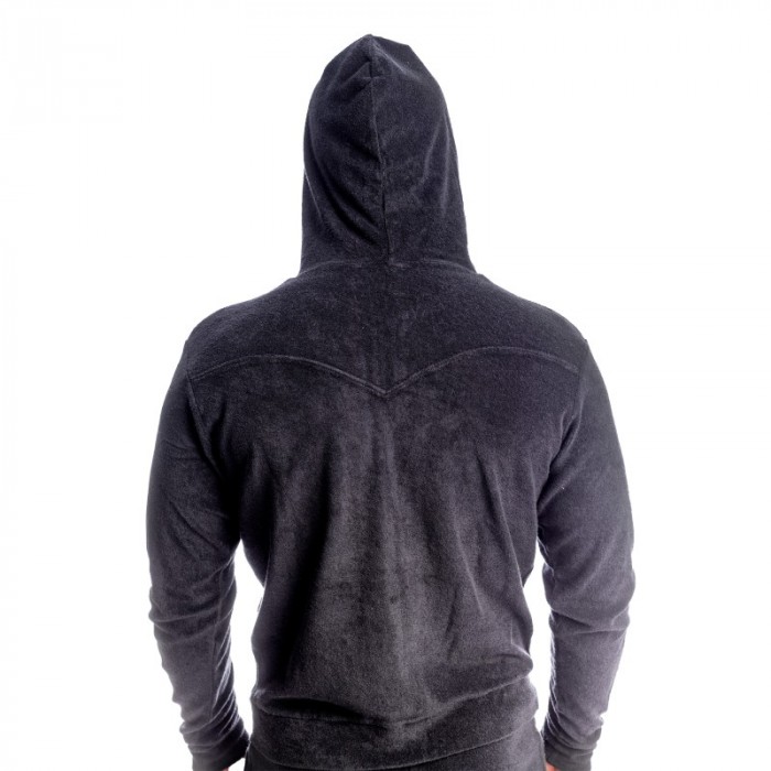 Jacke der Marke L HOMME INVISIBLE - Fire Island- Zip Up Hoodie L Homme Invisible Marine - Ref : HW172 FIR 049