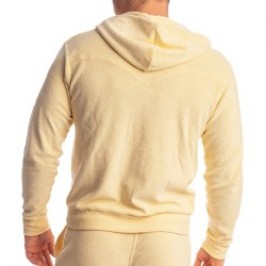 Jacke der Marke L HOMME INVISIBLE - Fire Island- Zip Up Hoodie L Homme Invisible Light Lemon - Ref : HW172 FIR L11