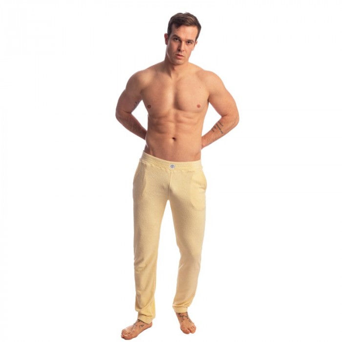 Hosen der Marke L HOMME INVISIBLE - Fire Island- After Gym Lounge Pants L Homme Invisible Light Lemon - Ref : HW178 FIR L11