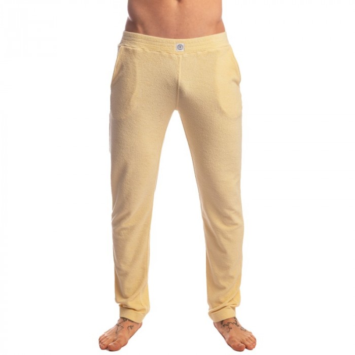 Hosen der Marke L HOMME INVISIBLE - Fire Island- After Gym Lounge Pants L Homme Invisible Light Lemon - Ref : HW178 FIR L11