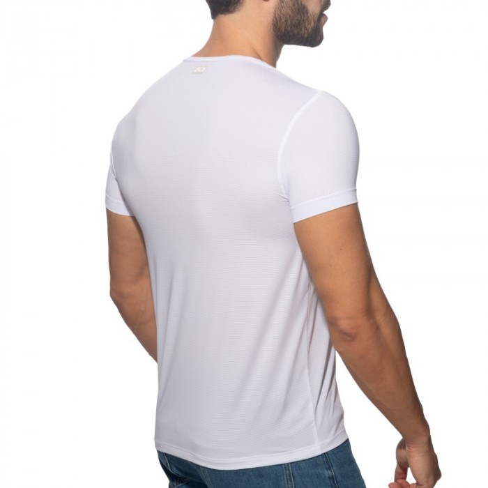 Mangas cortas de la marca ADDICTED - T-Shirt Veloz Dry - Blanc - Ref : AD1399 C01