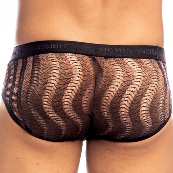 Slip de la marca L HOMME INVISIBLE - Night Ripple Slip Push Up L Homme Invisible Chocolat - Ref : UW06 NIR C19