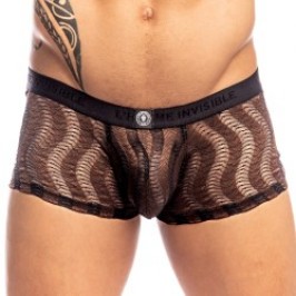 Shorts Boxer, Shorty de la marca L HOMME INVISIBLE - Night Ripple- Hipster Push Up L Homme Invisible Chocolat - Ref : UW25 NIR C