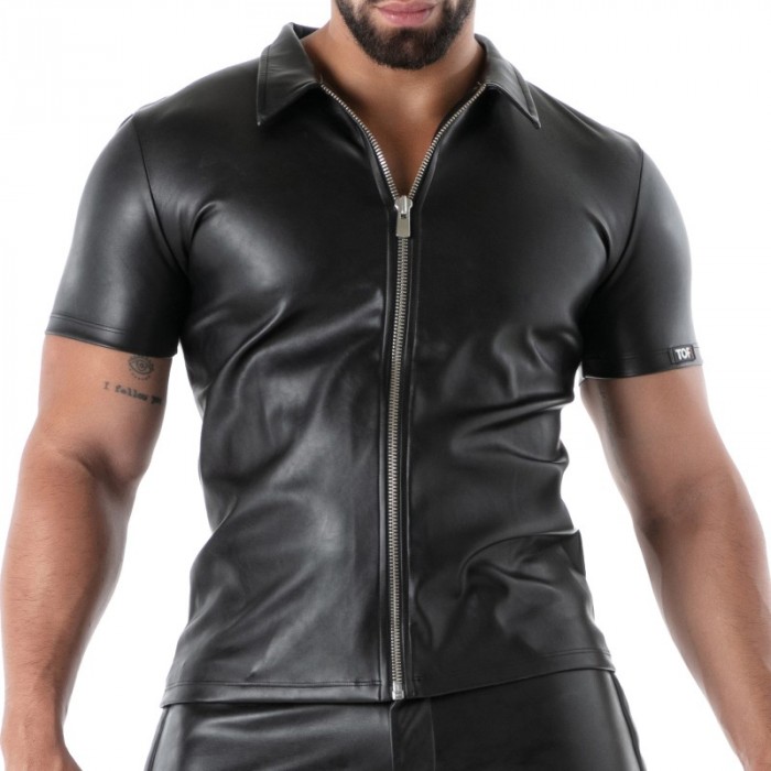 Camicia del marchio TOF PARIS - Chemise Zippé Kinky Tof Paris - Ref : TOF609N