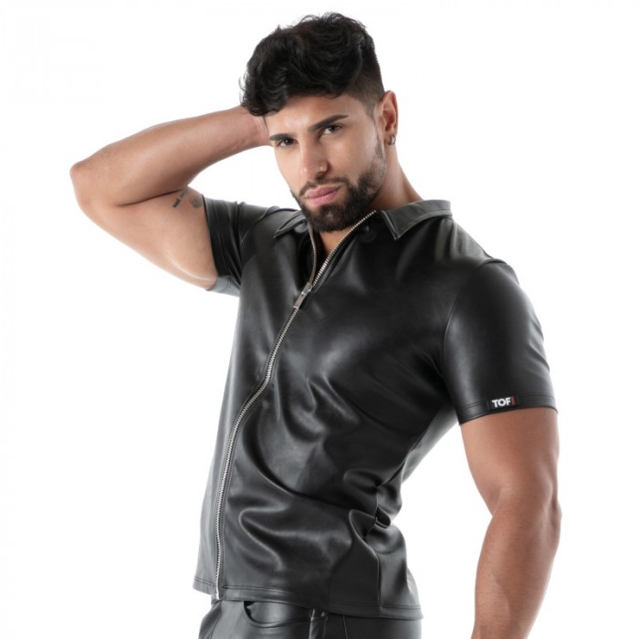 Camicia del marchio TOF PARIS - Chemise Zippé Kinky Tof Paris - Ref : TOF609N