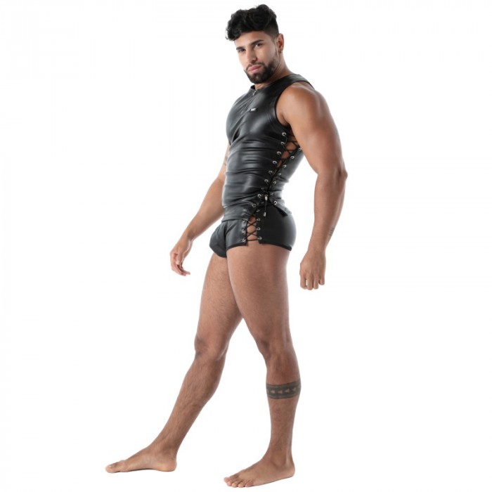 Tank top of the brand TOF PARIS - Débardeur à Lacets Kinky Tof Paris - Ref : TOF619N