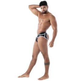 Slip de la marca TOF PARIS - Calzoncillos sin espalda con cremallera kinky de París - Ref : TOF621NB