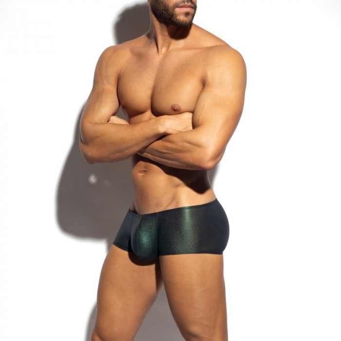 Pantaloncini boxer, Shorty del marchio ES COLLECTION - copy of Trunk Bee Nest C- Through Edition Limitée - Noir - Ref : UN648 C1