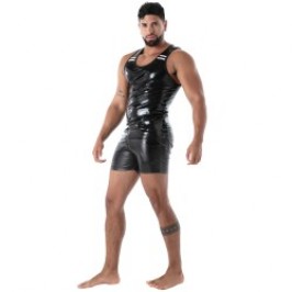 Tirantes de la marca TOF PARIS - Débardeur Latex Seconde Peau - Ref : TOF634N