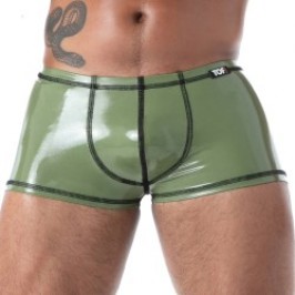 Shorts Boxer, Shorty de la marca TOF PARIS - copy of Boxer Latex Seconde Peau - Noir - Ref : TOF635K