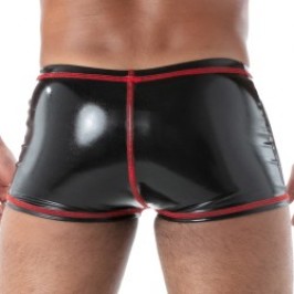 Shorts Boxer, Shorty de la marca TOF PARIS - Boxer Latex Seconde Peau - Noir - Ref : TOF635N