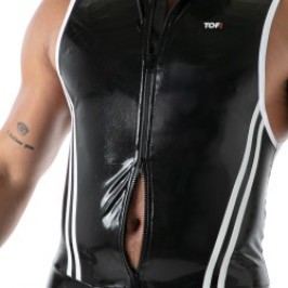 Body de la marca TOF PARIS - Body Intégral Latex Seconde Peau - Ref : TOF636N