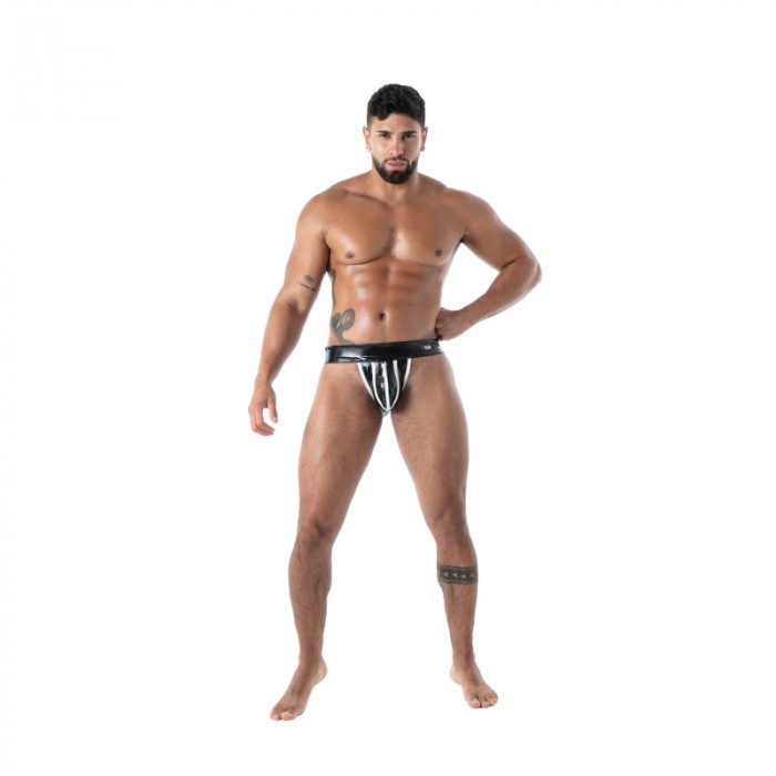 Suspensorios de la marca TOF PARIS - Jock Zip Latex Seconde Peau - Ref : TOF639N