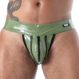 Cinturino Jock del marchio TOF PARIS - copy of Jock Zip Latex Seconde Peau - Ref : TOF639K