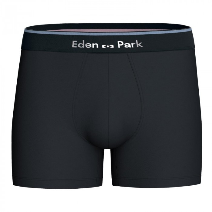Packs del marchio EDEN PARK - Lot de 2 boxers Eden Park rayés - bleu / marine - Ref : EP1221H95P2 BL137