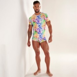 Manches courtes de la marque WOH - T-Shirt WOH col rond Sexy fun - multi - Ref : 463043 P023