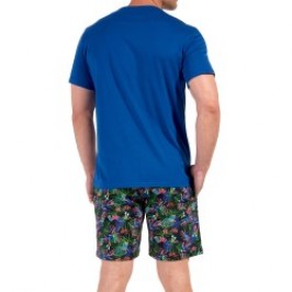 Short pajamas of the brand HOM - Pyjama Court Havana - Ref : 403118 P023