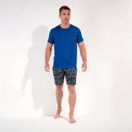 Short pajamas of the brand HOM - Pyjama Court Havana - Ref : 403118 P023