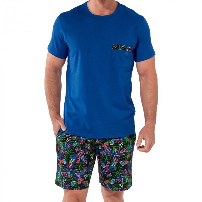Pyjacourt de la marque HOM - Pyjama Court HOM Havana - Ref : 403118 P023