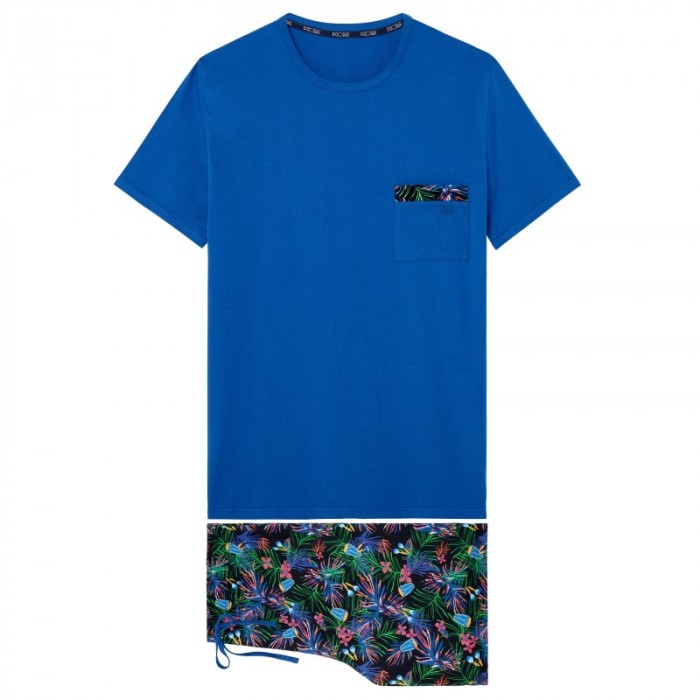 Pyjacourt de la marque HOM - Pyjama Court HOM Havana - Ref : 403118 P023