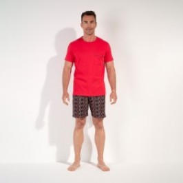 Short pajamas of the brand HOM - copy of Pyjama Court Havana - Ref : 403119 I0PA