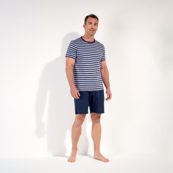 Short pajamas of the brand HOM - copy of Pyjama Court Havana - Ref : 403119 I0PA