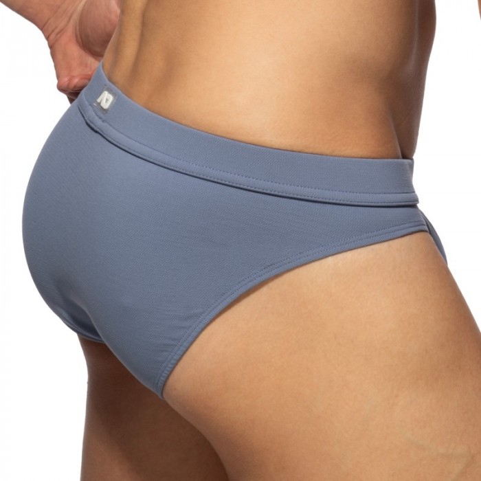 Slip de la marca ADDICTED - Bikini Worn Out Denim Edition Limitée - Ref : AD1430 C500