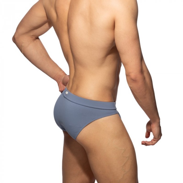 Slip de la marca ADDICTED - Bikini Worn Out Denim Edition Limitée - Ref : AD1430 C500