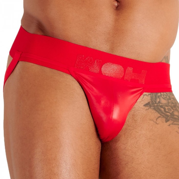 Jock strap de la marque WOH - Jockstrap Night Universe WOH - Rouge - Ref : 463023 00PA