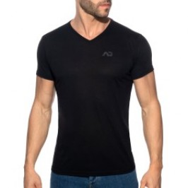 T-Shirt Basic V-Neck - Noir