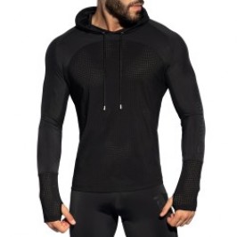 Sweat à capuche Vertex - Noir