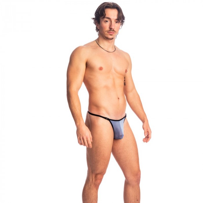Stringa del marchio L HOMME INVISIBLE - Azzuro - G-String Striptease L Homme Invisible - Ref : UW21X AZZ B25